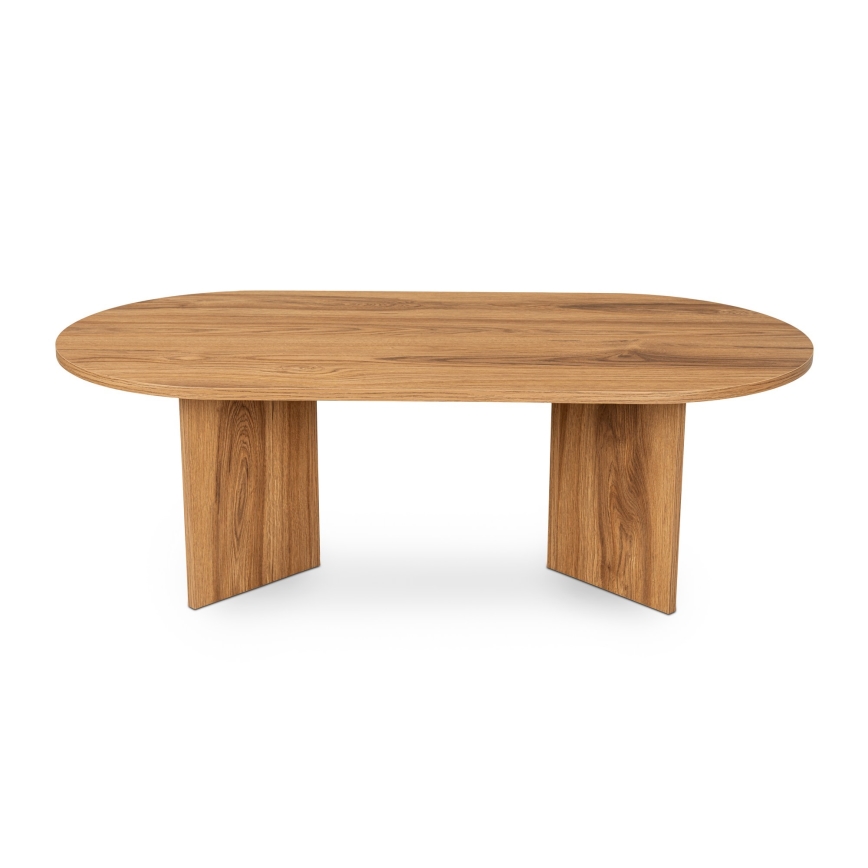 Stolić za kavu OVAL 60x120 cm smeđa