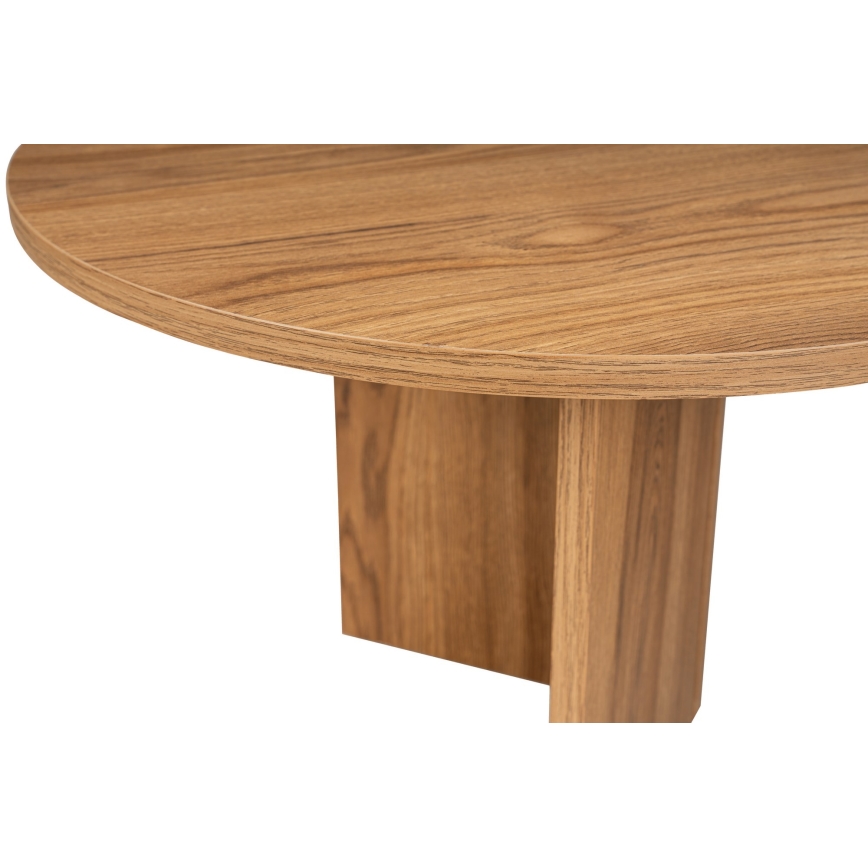 Stolić za kavu OVAL 60x120 cm smeđa