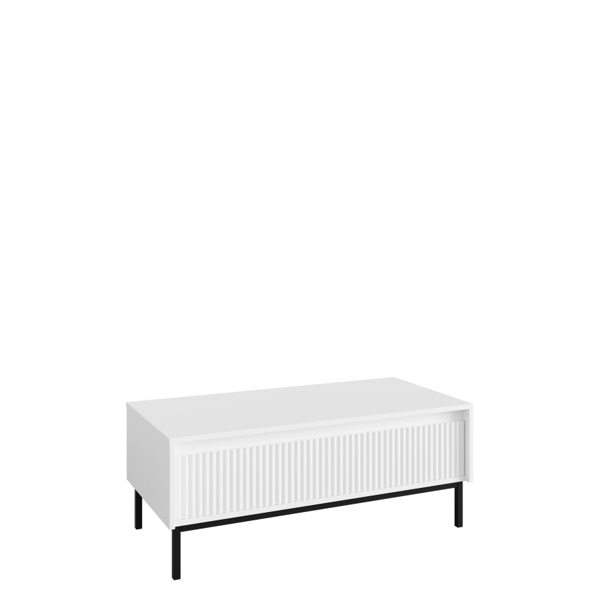 Stolić za kavu OZMI 40x100 cm, bijeli