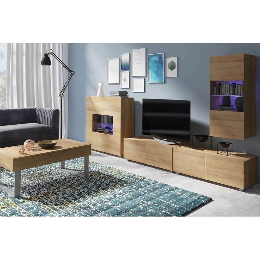Stolić za kavu PAVO 45x110 cm smeđa