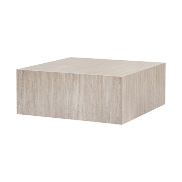 Stolić za kavu PRIZMA 90x90 cm bež
