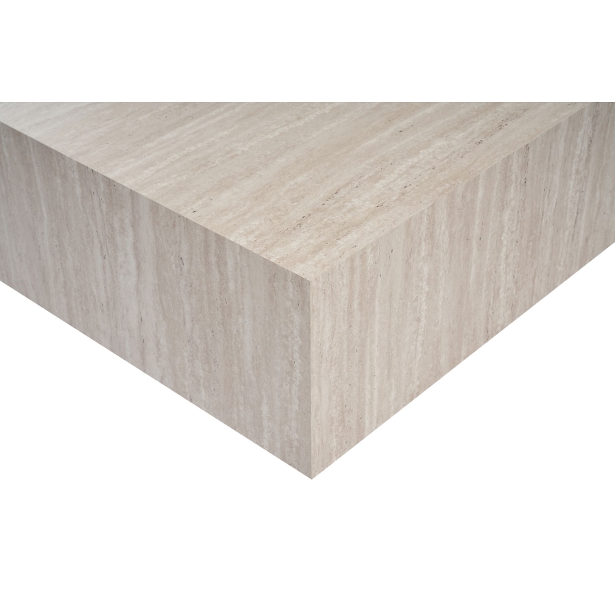 Stolić za kavu PRIZMA 90x90 cm bež