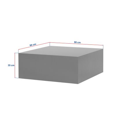 Stolić za kavu PRIZMA 90x90 cm bež