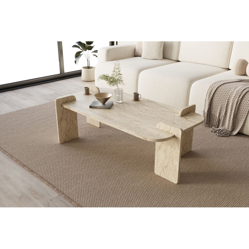 Stolić za kavu PURO 120x60 cm bež