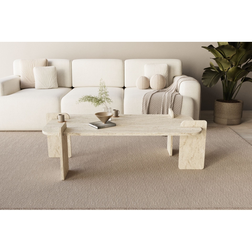 Stolić za kavu PURO 120x60 cm bež