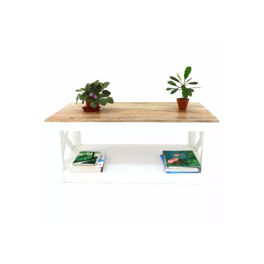 Stolić za kavu RETRO 110x60 cm masivni/mangovac