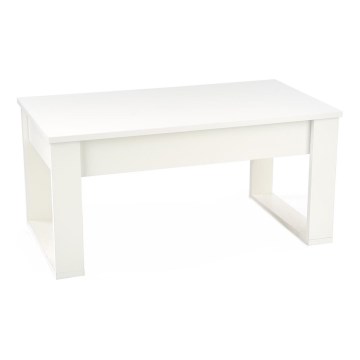 Stolić za kavu s ladicama NEA 52x110 cm bijela