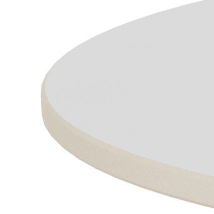 Stolić za kavu SANTORINI, Ø 70 cm, bijela/crna/keramika