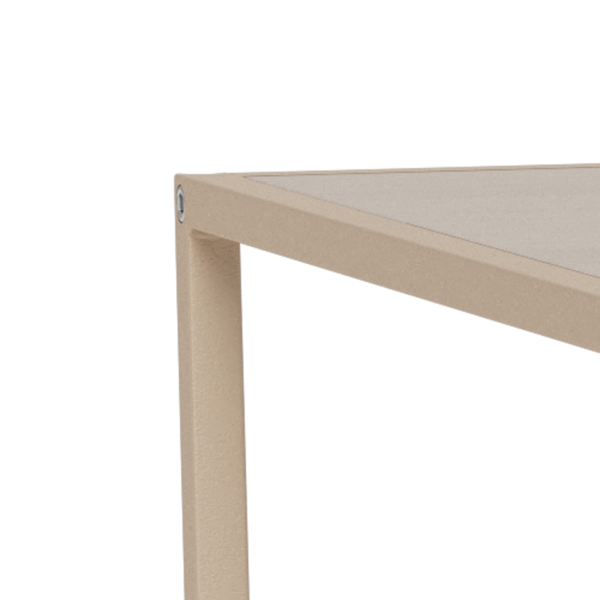 Stolić za kavu SARON 100x50 cm sivi