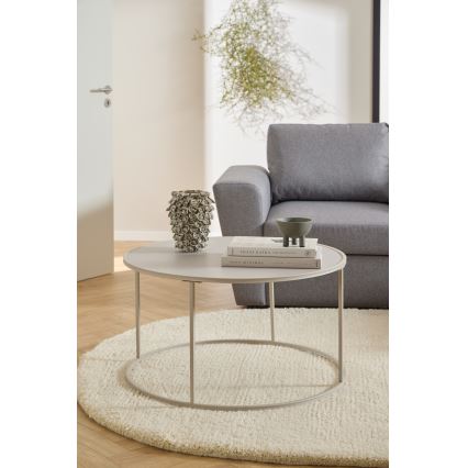 Stolić za kavu SARON, promjer 80 cm, u sivoj boji