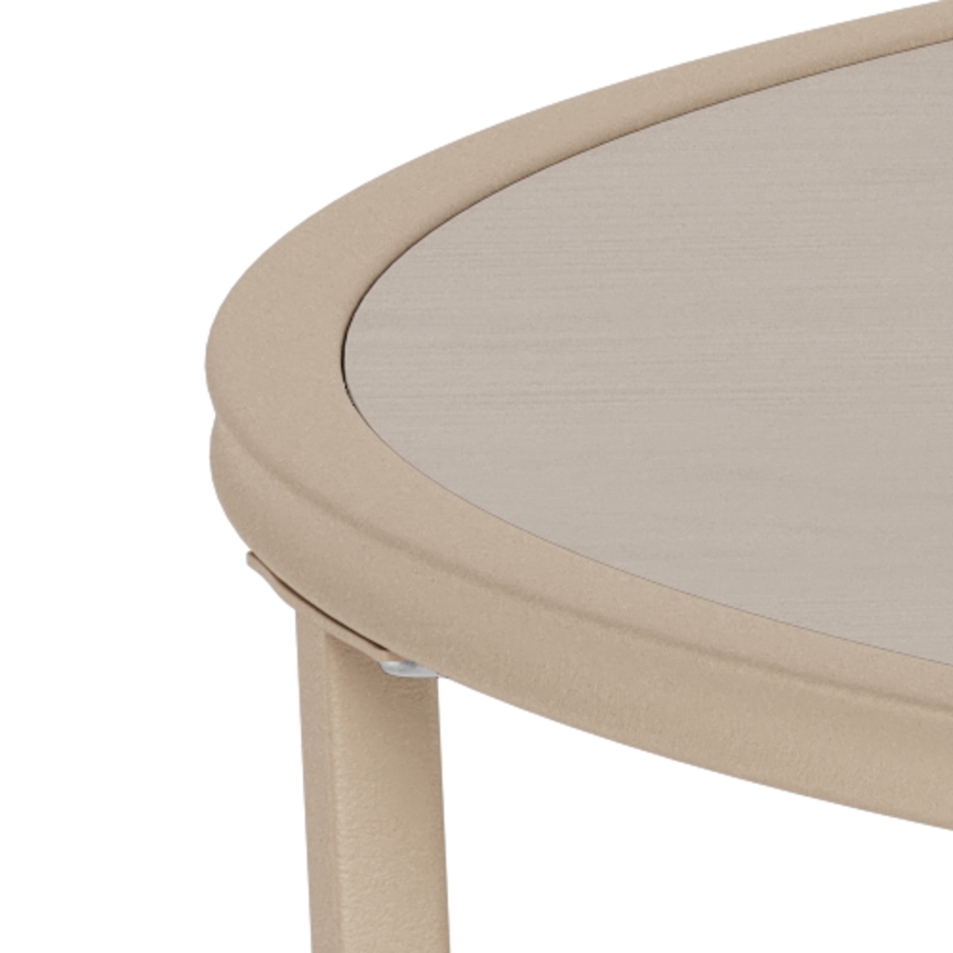 Stolić za kavu SARON, promjer 80 cm, u sivoj boji