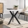 Stolić za kavu STK 50x65 cm crna/bijela