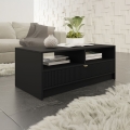 Stolić za kavu TIRENO 40x100 cm crni