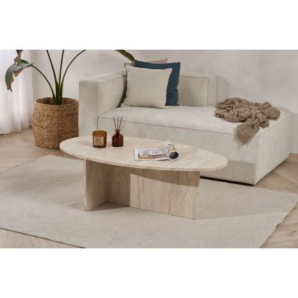 Stolić za kavu VARUM 120x65 cm bež