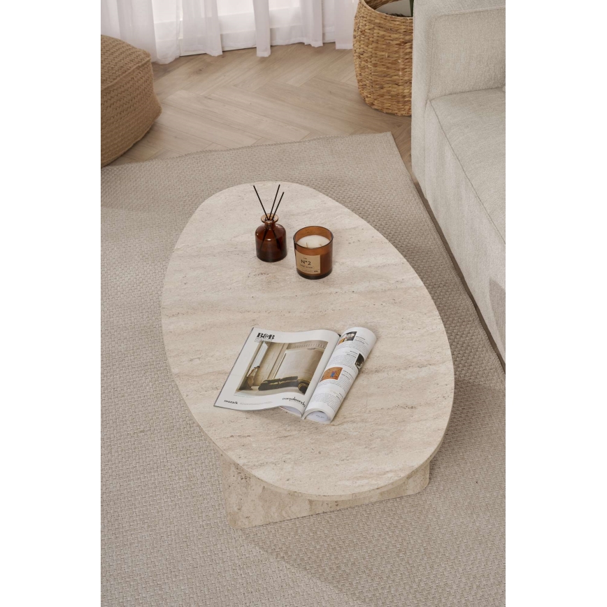 Stolić za kavu VARUM 120x65 cm bež