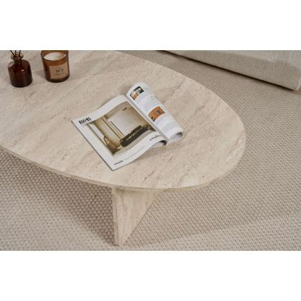 Stolić za kavu VARUM 120x65 cm bež
