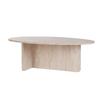 Stolić za kavu VARUM 120x65 cm bež