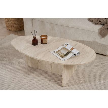 Stolić za kavu VARUM 120x65 cm travertin