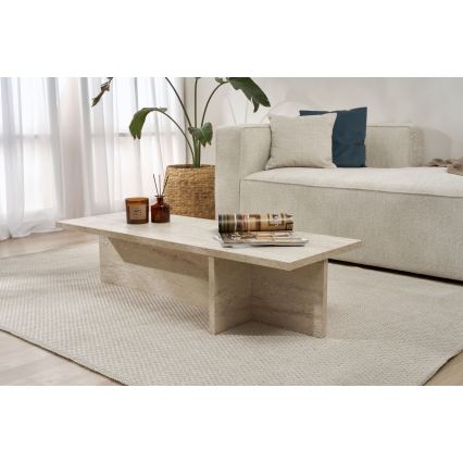 Stolić za kavu VERUM 120x45 cm bež