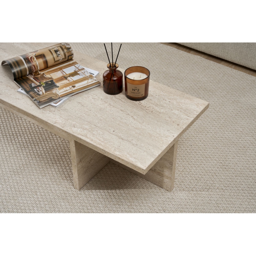 Stolić za kavu VERUM 120x45 cm bež