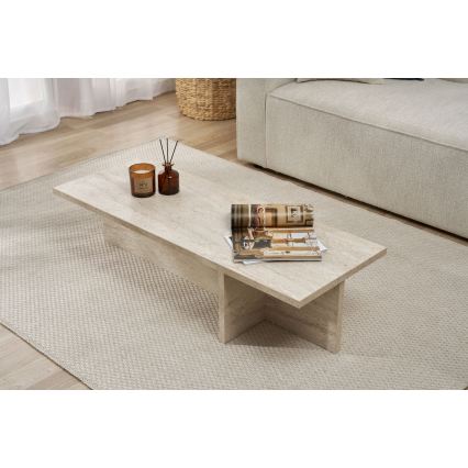 Stolić za kavu VERUM 120x45 cm bež