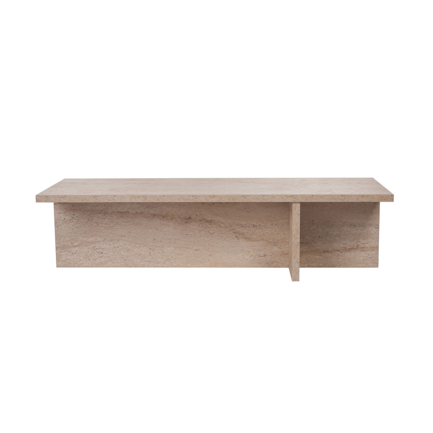 Stolić za kavu VERUM 120x45 cm bež