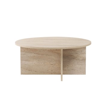 Stolić za kavu VERUM, promjer 90 cm, bež
