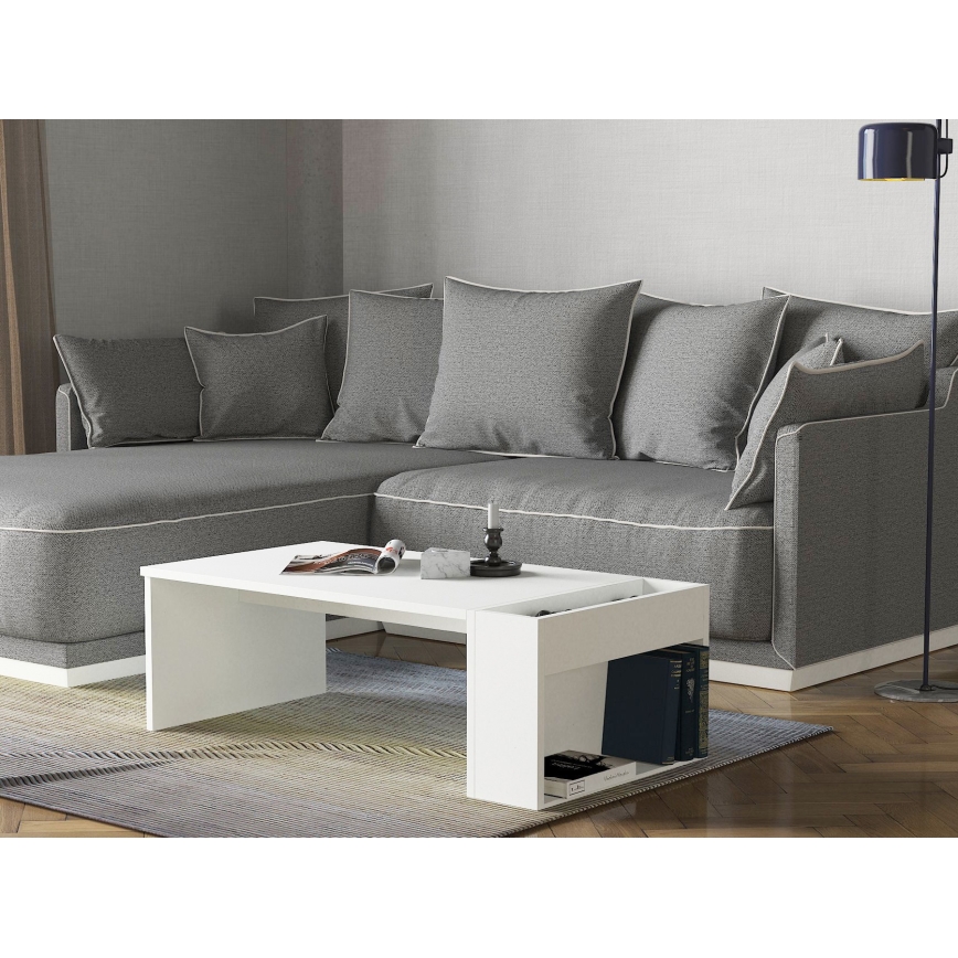 Stolić za kavu VIEW 34x95 cm bijela