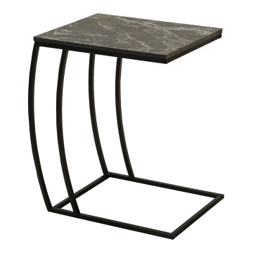 Stolić za odlaganje 65x35 cm crne boje