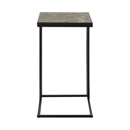 Stolić za odlaganje 65x35 cm crne boje