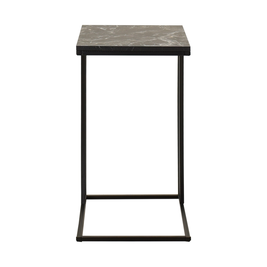 Stolić za odlaganje 65x35 cm crne boje
