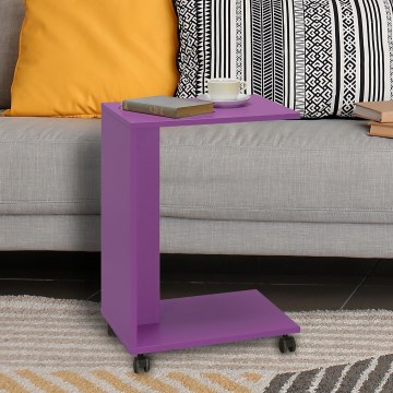 Stolić za odlaganje 65x35 cm ljubičaste boje