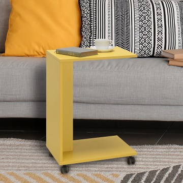 Stolić za odlaganje 65x35 cm žute boje