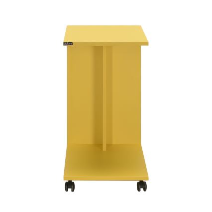 Stolić za odlaganje 65x35 cm žute boje