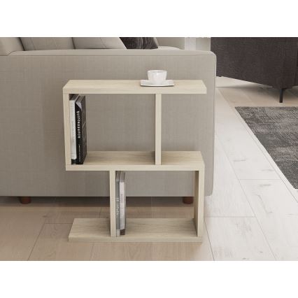 Stolić za odlaganje CROS 45x17 cm mramorni dekor/bež