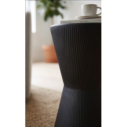 Stolić za odlaganje PETIT, promjer 29 cm, crni