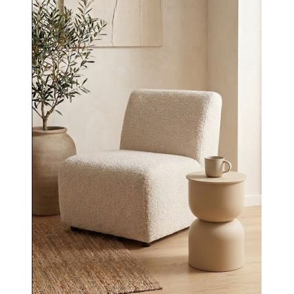 Stolić za odlaganje PETIT, promjer 31 cm, bež