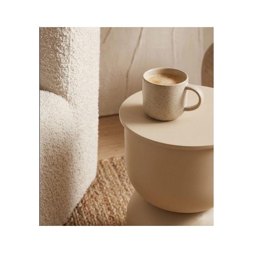 Stolić za odlaganje PETIT, promjer 31 cm, bež