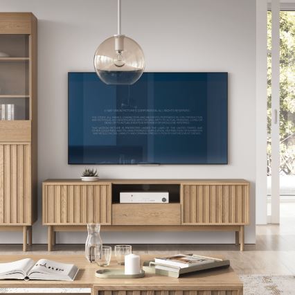 Stolić za TV KIOTO 159x53 cm hrast Cremona