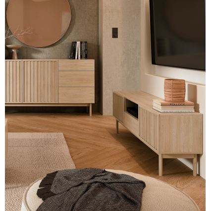 Stolić za TV KIOTO 159x53 cm hrast Cremona