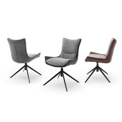 Stolica ZAIRA, 1 kom, smeđa/crvena