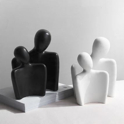 Stolna dekoracija 20x5,5x14,5 cm crna