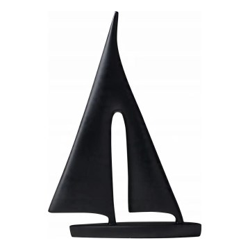 Stolna dekoracija 28 cm smola/crna