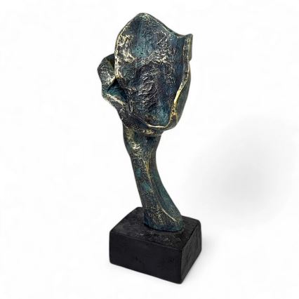 Stolna dekoracija 35x22x13 cm smola/patina