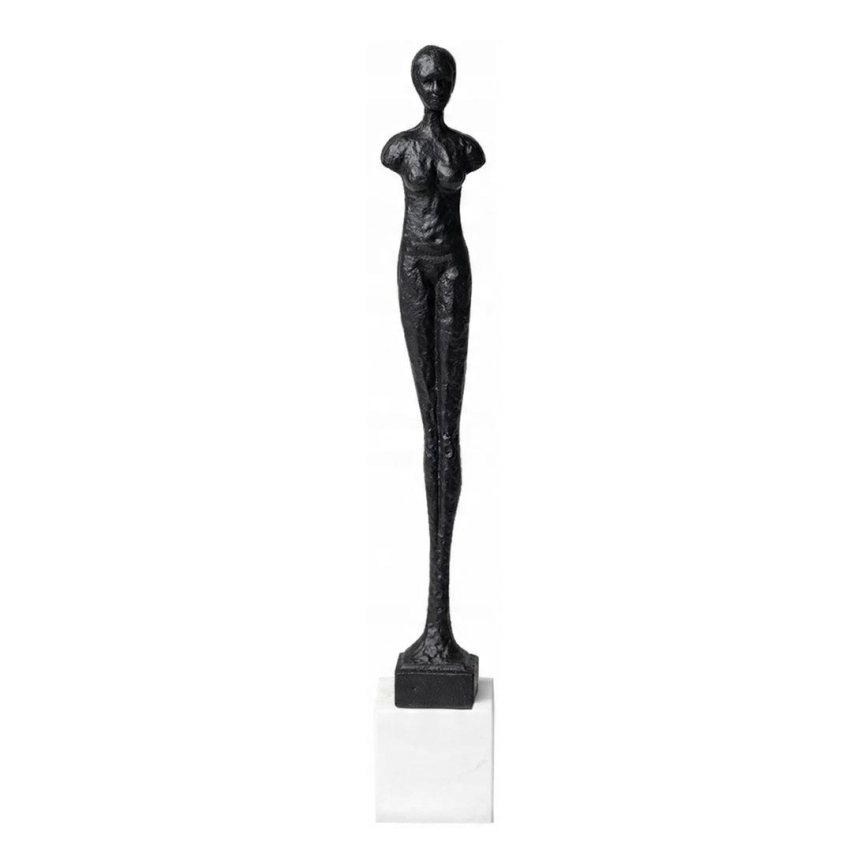 Stolna dekoracija 43 cm smola/crna