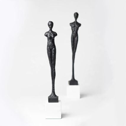 Stolna dekoracija 43 cm smola/crna