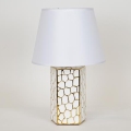 Stolna lampa 1xE14/40W/230V bijela/zlatna