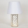 Stolna lampa 1xE14/40W/230V bijela/zlatna