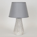 Stolna lampa 1xE14/40W/230V patina/siva