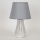 Stolna lampa 1xE14/40W/230V patina/siva